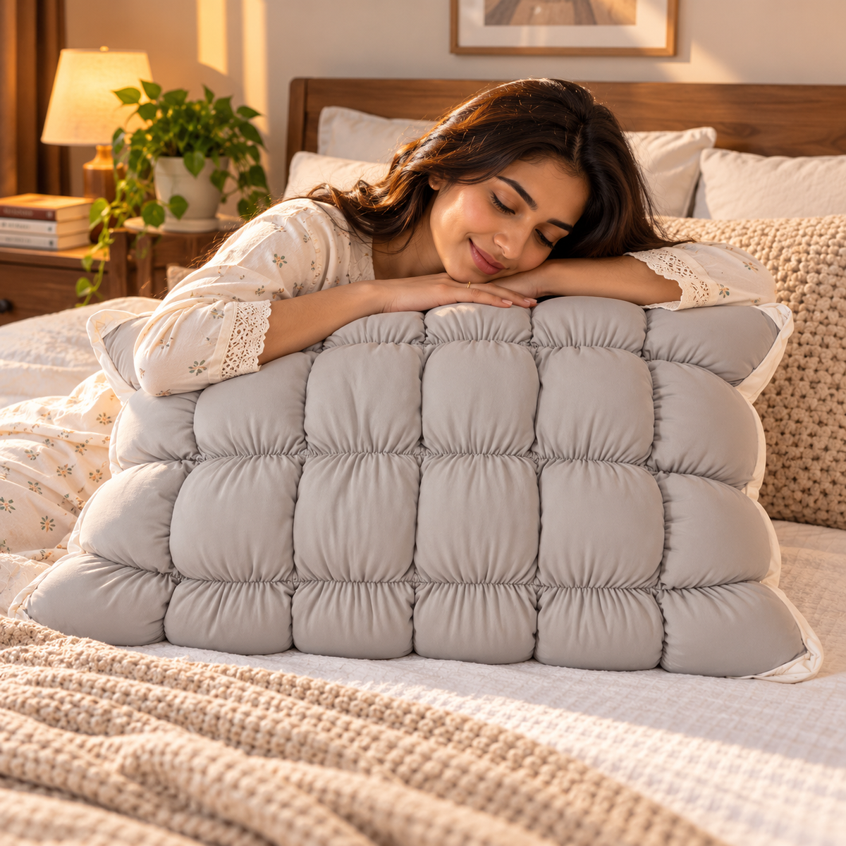 Pineapple Pillow – Plush, Cloud-Like Sleeping Pillow